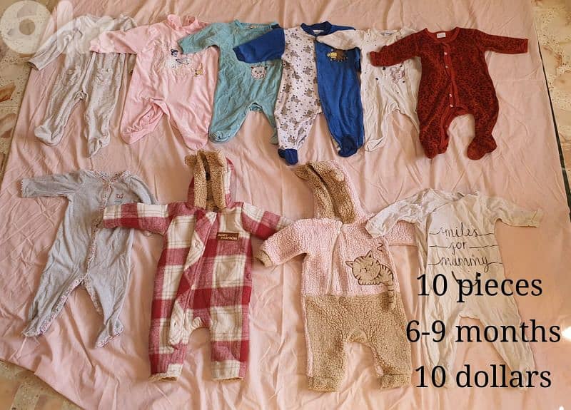 Baby Clothes 6-9 Months ثياب بيبي 1