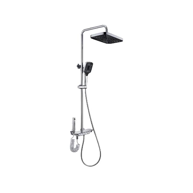 Thermostatic Shower Mixer with Digital Display & Spray Gun 8