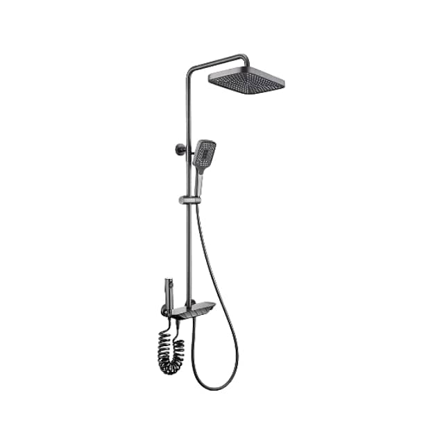 Thermostatic Shower Mixer with Digital Display & Spray Gun 9
