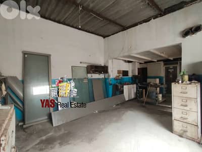 Baouchrieh 130m2 | Warehouse | Height Ceiling |Prime Location | AA AMK