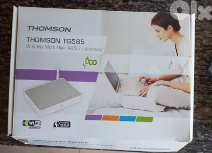 THOMSON TG585 Wireless Multi-User ADSL2+Gateway Router/Modem