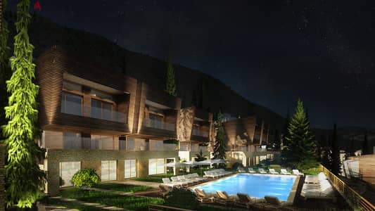 L15982-Awesome 1-Bedroom Chalet For Sale at Le Sommet Laqlouq
