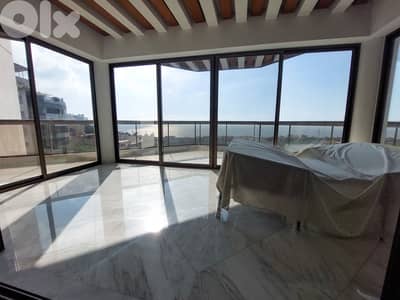 380 SQM Apartment in Mtayleb with Breathtaking Sea & Mountain View