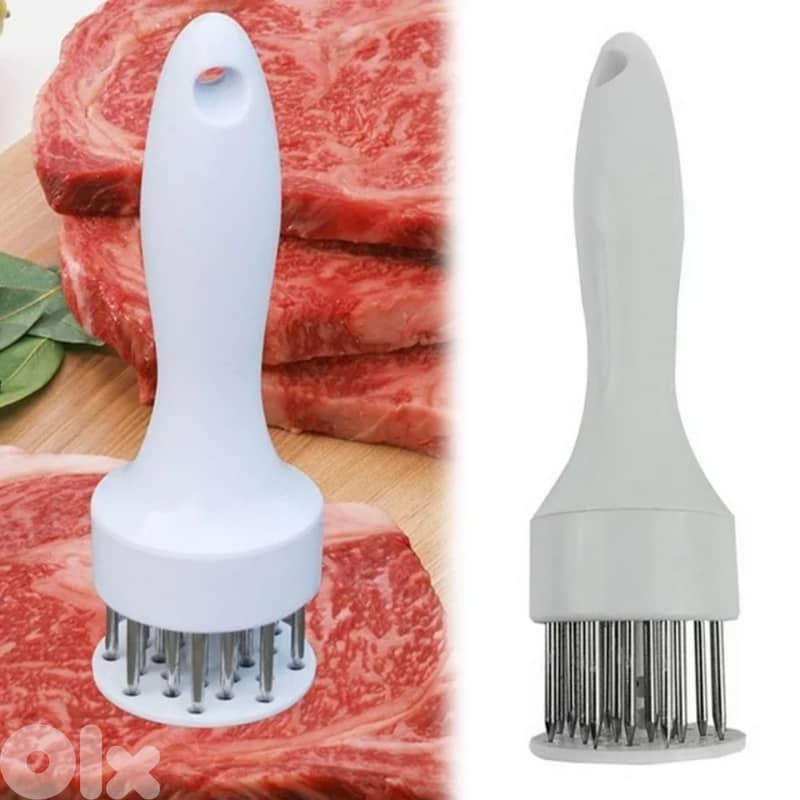 Stainless Steel Meat Tenderizer Needle Tool 1