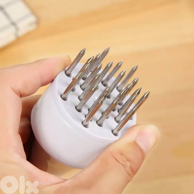 Stainless Steel Meat Tenderizer Needle Tool 2