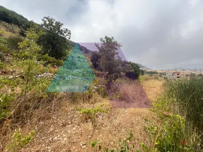 1500m2 land + open mountain view for sale in Ehmej