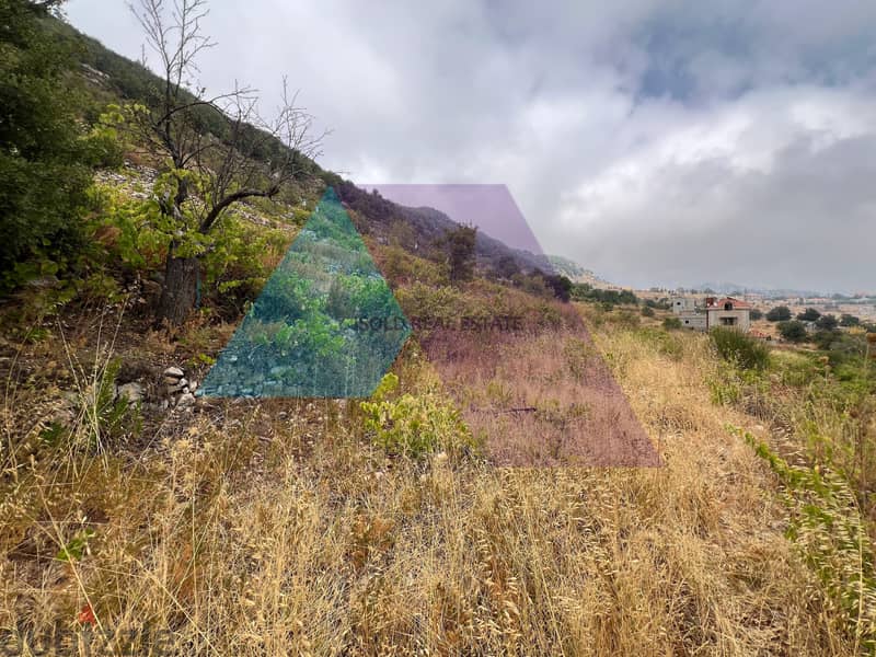 1500m2 land + open mountain view for sale in Ehmej 5