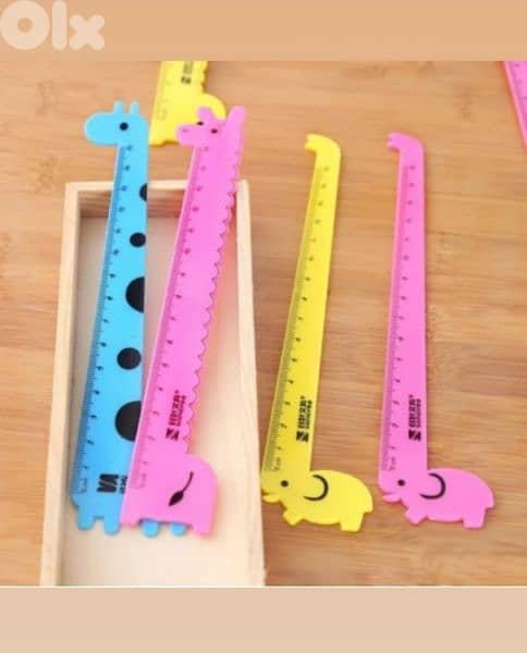 cute animal ruler for school 0