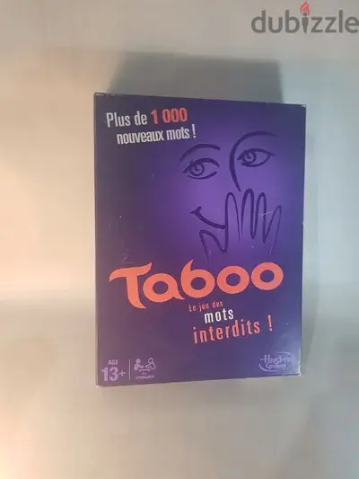 BOARD GAME TABOO FOR SALE !!!