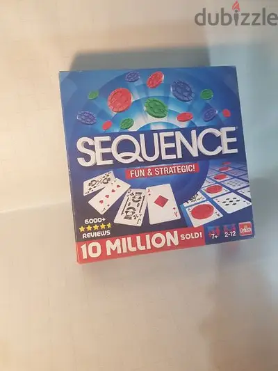 BOARD GAME "SEQUENCE" FOR SALE !!!