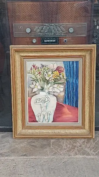 لوحة رسم زيتي اوروبية