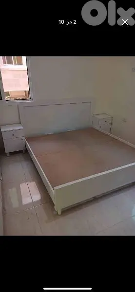 تخت مجوز 170 سم مع كمود اتنين تفصيل جديد