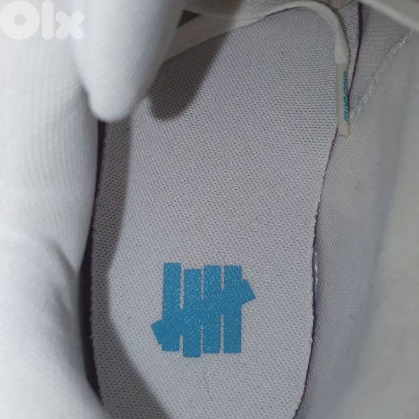 Undefeated x Air max 90 White/ Blue furry 5