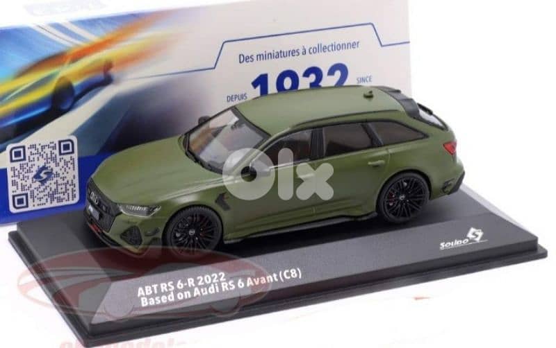 Audi RS6-R Avant (2022) diecast car model 1;43 0