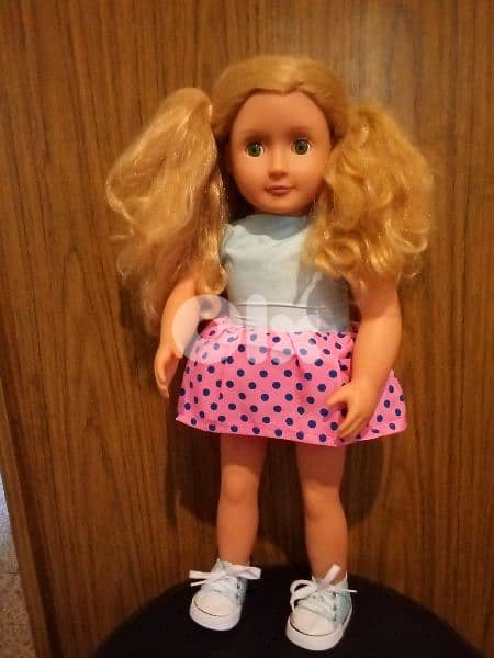 AUDREY ANN - OUR GENERETION from BATTAT Great As new doll +Converse=30 5