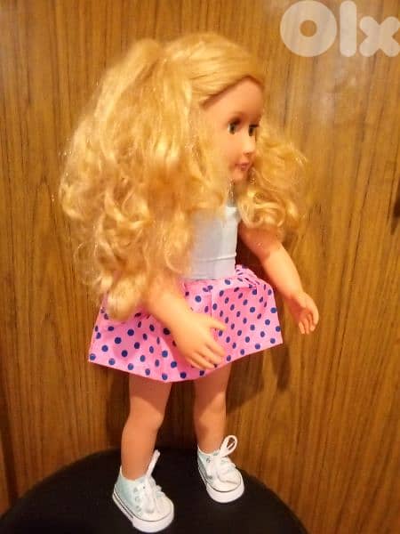 AUDREY ANN - OUR GENERETION from BATTAT Great As new doll +Converse=30 4