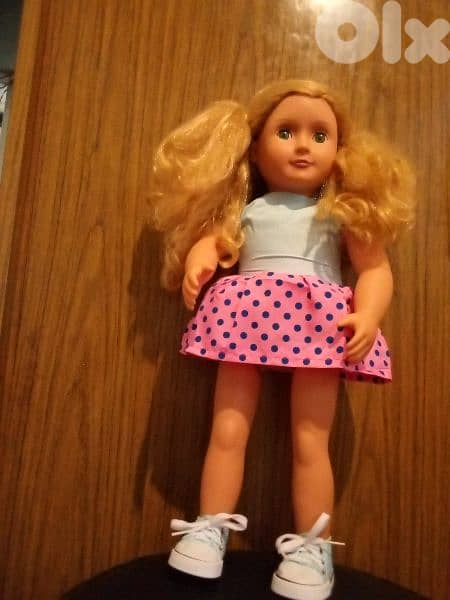 AUDREY ANN - OUR GENERETION from BATTAT Great As new doll +Converse=30 0