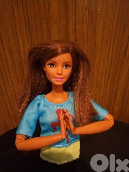MADE TO MOVE Brunette Barbie 22 JOINTS Great doll in own wear=27$ 1