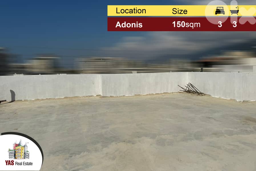 Adonis 150m2 | New Flat | Excellent Condition | Panoramic View | EL | 0