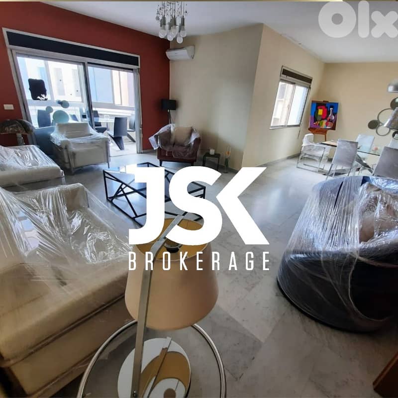 L15992-Fully Furnished Modern Apartment For Rent In Naccache 0