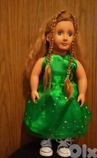 OUR GENERATION BATTAT Long hair Big doll 46Cm Still Good+Shoes=25$