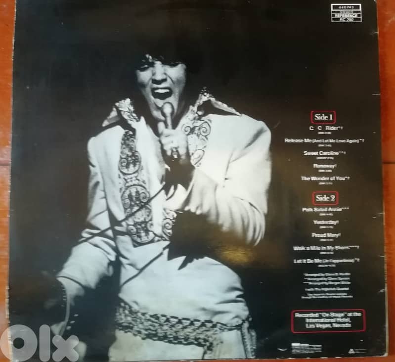 Elvis Presley "February 1970 on stage" 1