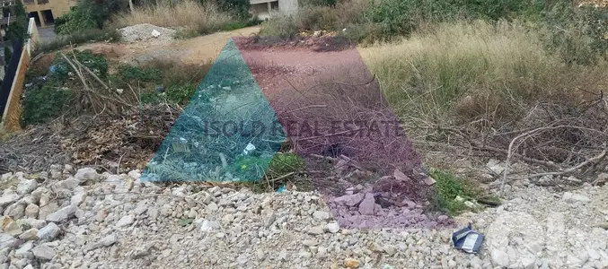 Land + view 4 sale in Mtayleb ارض + اطلالة للبيع في المطيلب