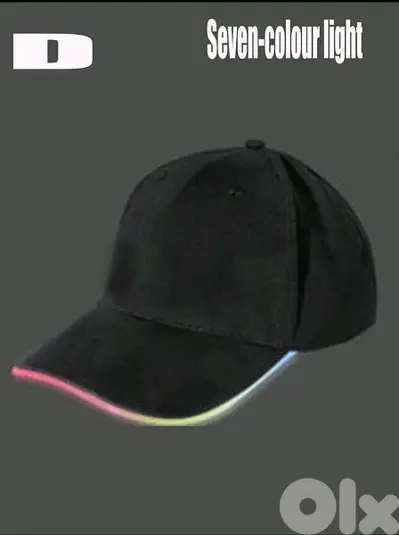قبعه مضيئه