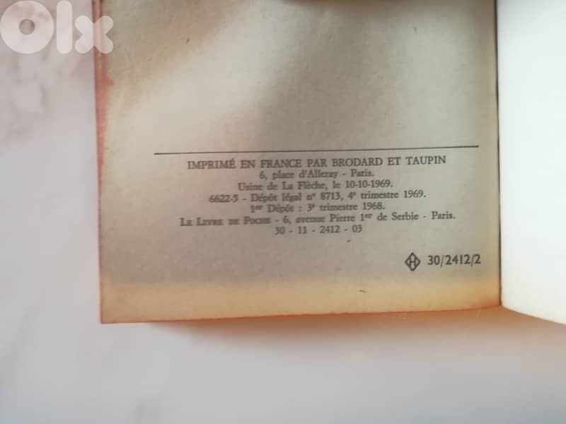 La chute "Albert Camus" 1964 print Le livre de poche 2