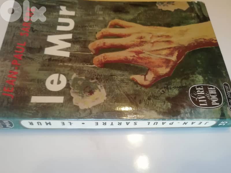 Le Mur "Jean paul Sartre" 1964 print Le livre de poche 0