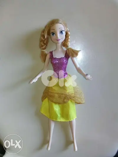 ANNA MUSICAL LIGHT MAGIC Princess still good working mechanism doll=20