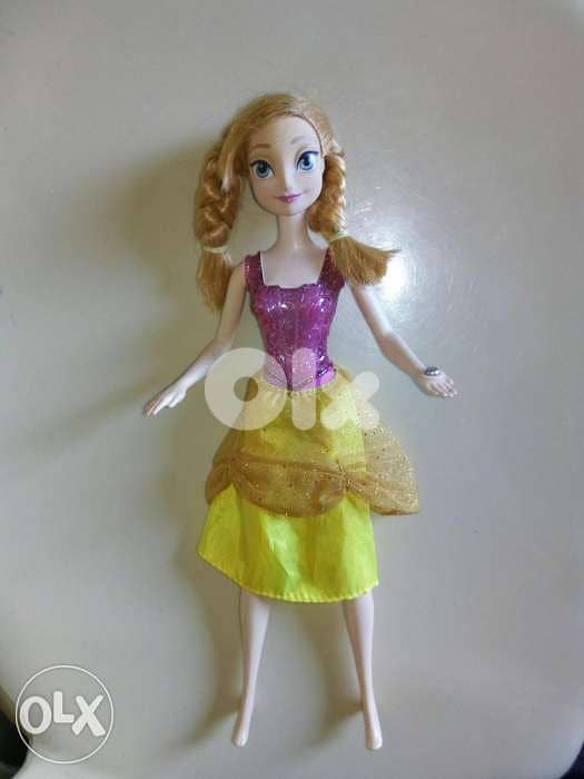 ANNA MUSICAL LIGHT MAGIC Princess still good working mechanism doll=20 3