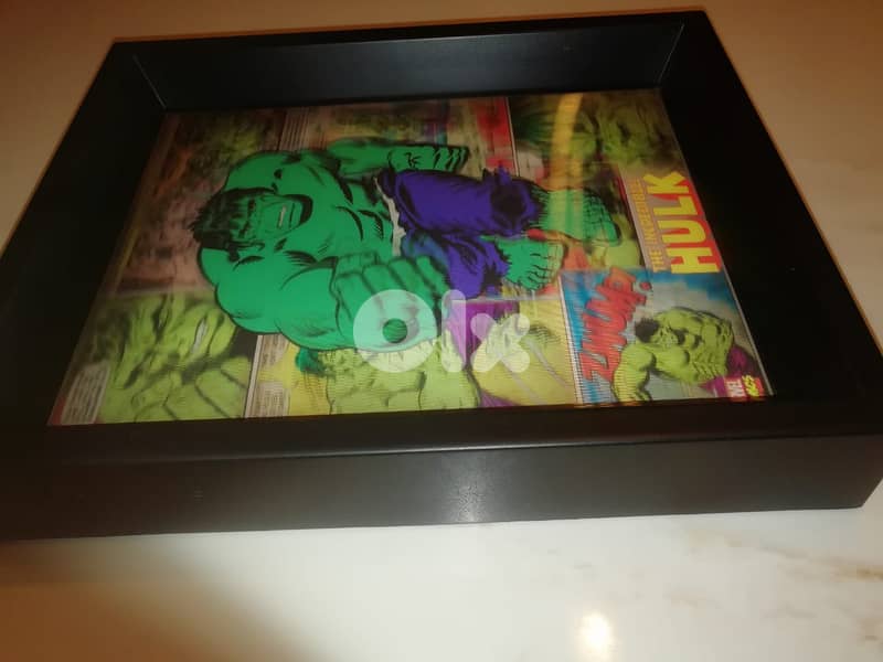 The incredible hulk 3d leticular photo and frame 25*30cm 1