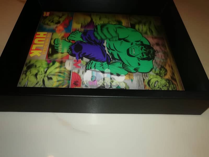 The incredible hulk 3d leticular photo and frame 25*30cm 2