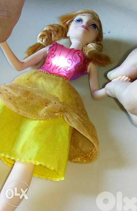 ANNA MUSICAL LIGHT MAGIC Princess still good working mechanism doll=20 0