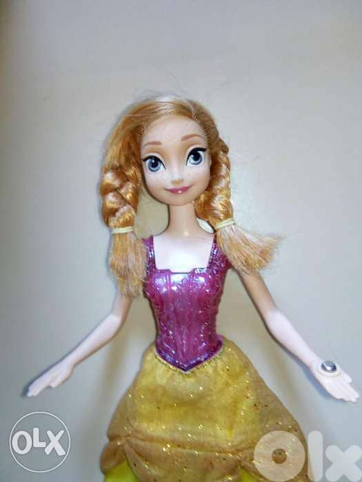 ANNA MUSICAL LIGHT MAGIC Princess still good working mechanism doll=20 5