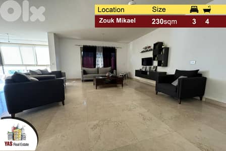 Zouk Mikael 230m2 | Brand New | Super Luxurious | City View | EL |