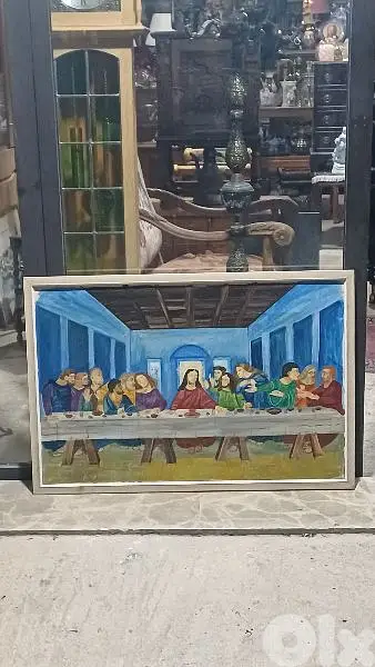 لوحة رسم زيتي