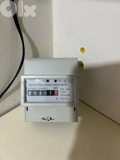عداد كهربا مستعمل فترة قصيرة Energy meter