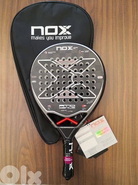 NOX New padel Racket AT10 Genius 18K 0