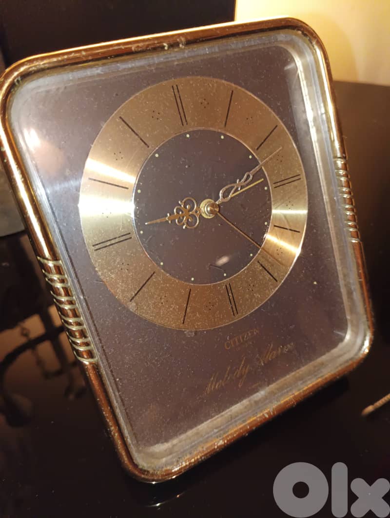 Vintage Citizen Quartz Melody Alarm Clock QKM-875 5