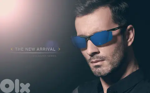 Veithdia Sky Blue  or Blue and Green gradient Sunglasses