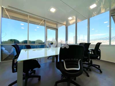 RAO26-4951 Furnished 200m office for rent in Sin l Fil, $ 3700 cash
