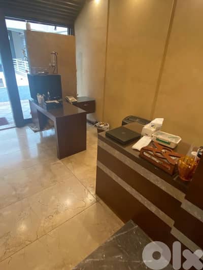70 Sqm | Furnished & Decorated Office For sale In Zalka | Renovated
