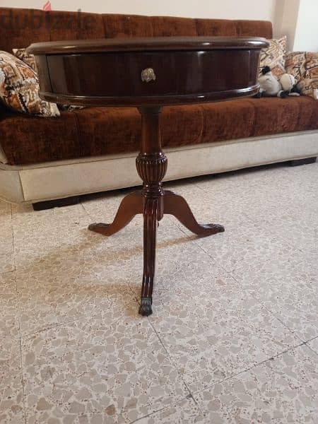 classical living room, Mogano Wood- صالون كامل خشب زين 10