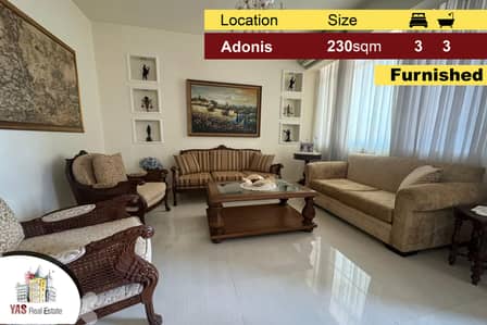 Adonis 230m2 | Modern Flat | Luxuriously Furnished | Sea View | EL |