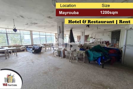 Mayrouba 1200m2 | Hotel & Restaurant | Rent | Calm Area | Catch | KH |