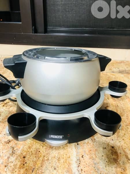 CHEESE FONDUE MAKER//CREP MAKER AND SUPERCHEF GRILL 5