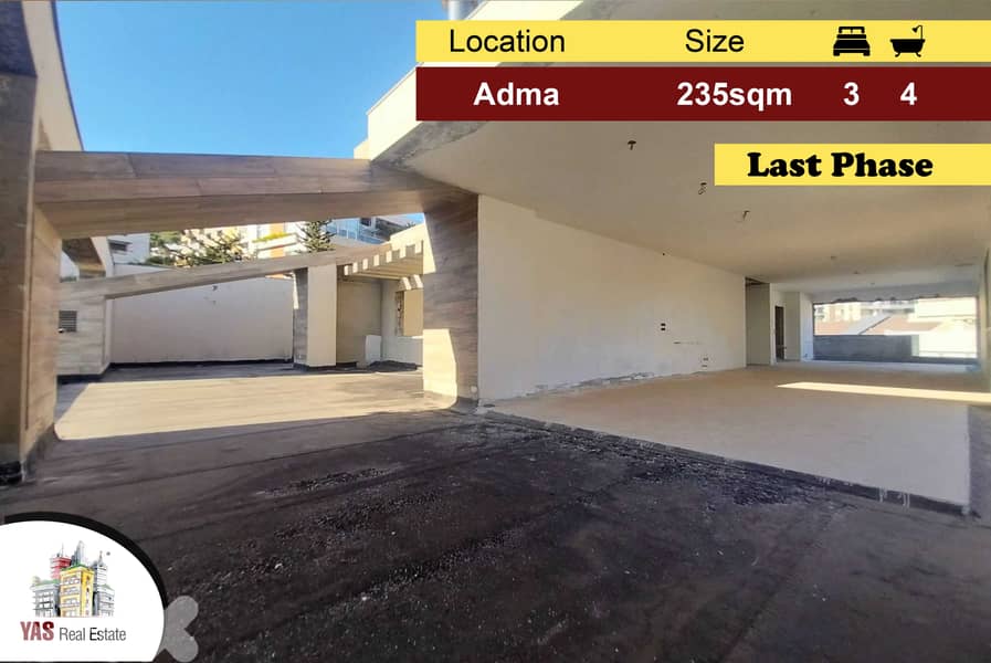 Adma 235m2 | 360m2 Terrace | Generous Dimensions | Last Phase | IV/RA 0