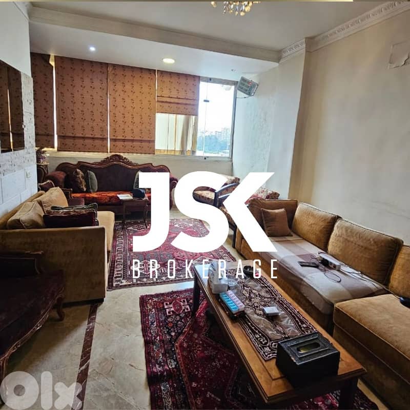 L16045-3-Bedroom Apartment For Sale in Badaro 0